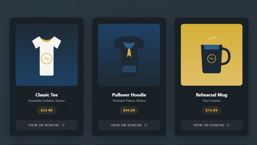 Merch Store Linking screenshot