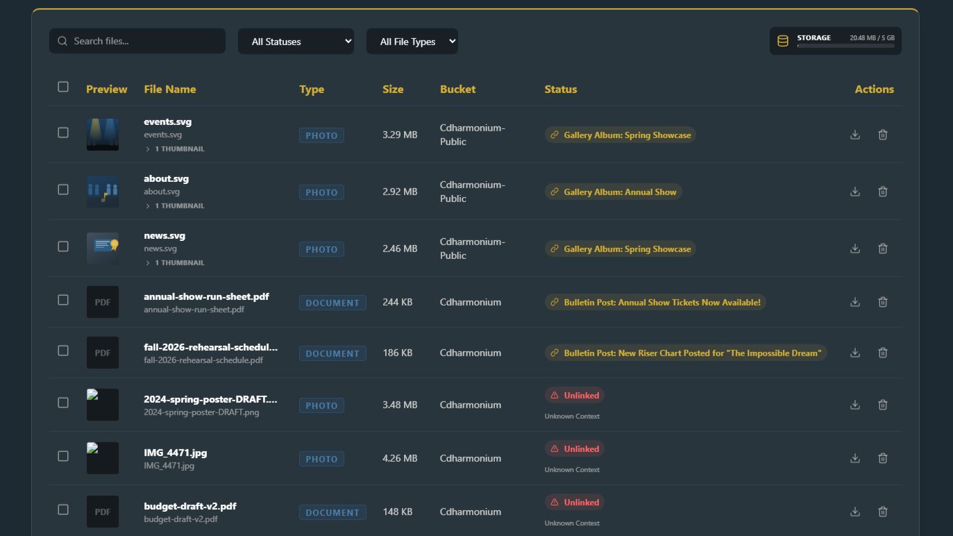 File Manager screenshot