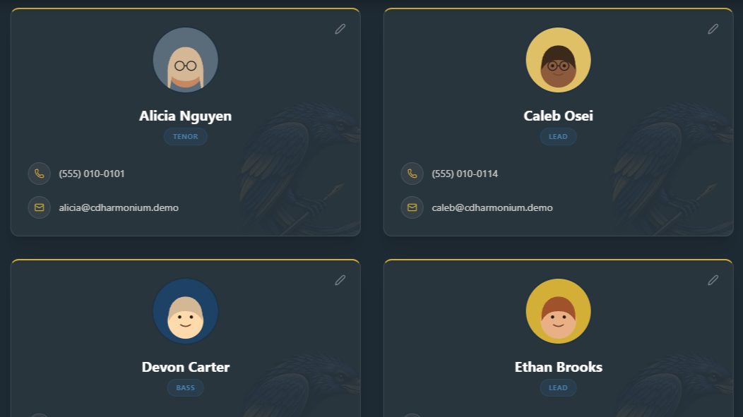 Member Directory & Profiles screenshot