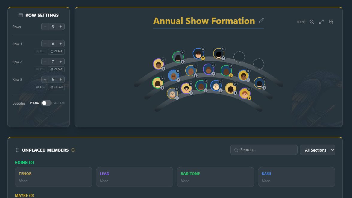 Riser Formations Tool screenshot