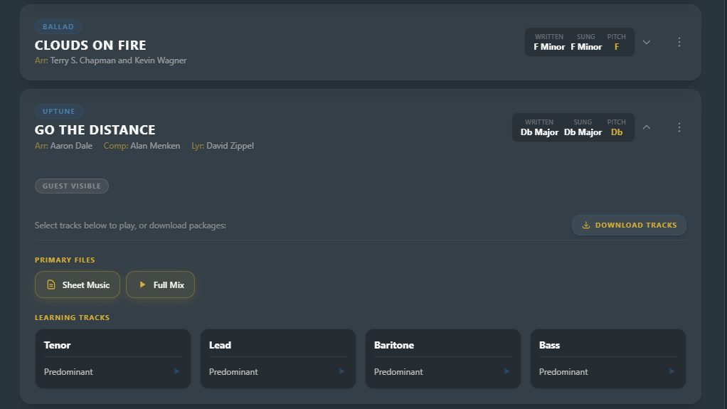 Song Library  screenshot
